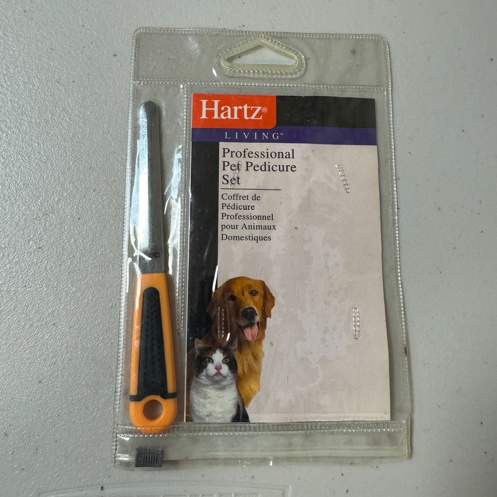 Hartz Professional Pet Pedicure Set Dog Nail Cutting Grooming Kit File Metal Pup